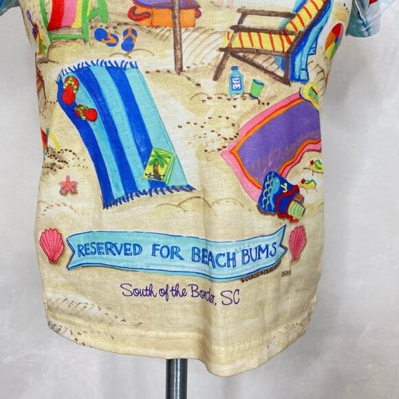 Sublivie South of the Border Beach Bum Graphic Top - Picture 4 of 9